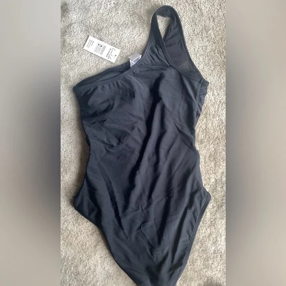 Black Cupshe One-Piece women’s Swimsuit NWT XS - Picture 5 of 8